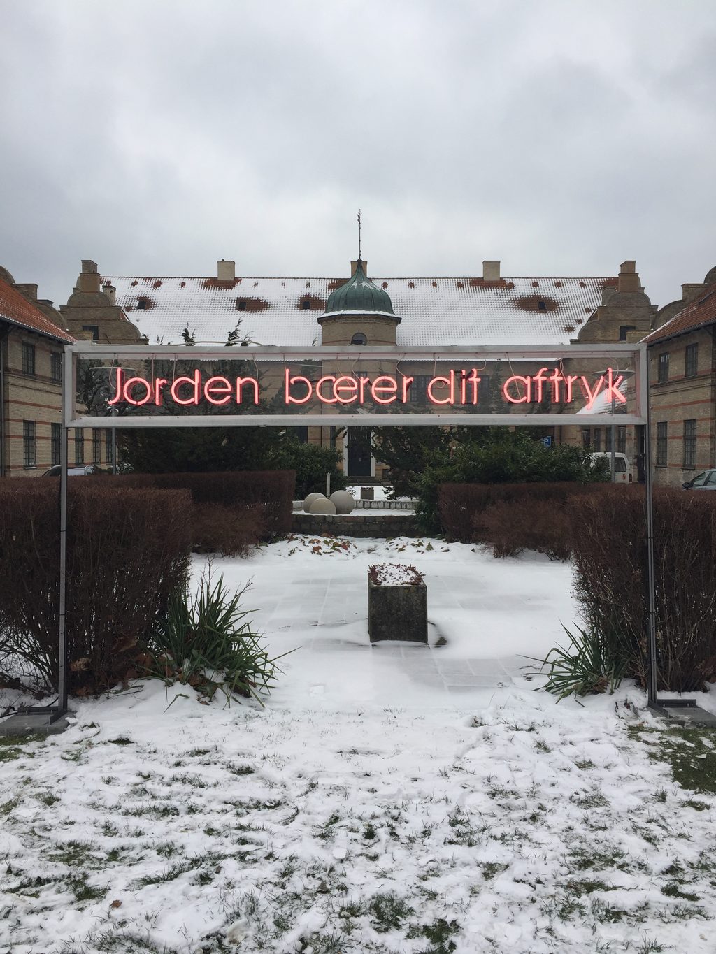 ”Jorden bærer dit aftryk”, Psykiatrisk Hospital, Aarhus 2017