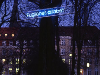 "Fuglenes alfabet" - nu i Rådhusparken. (billede 4 af 4)