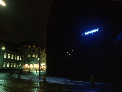 "Fuglenes alfabet" ved Århus Domkirke. (billede 4 af 4)