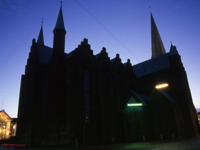 ”Af vand er du kommet” ved Århus Domkirke. (billede 2 af 3)